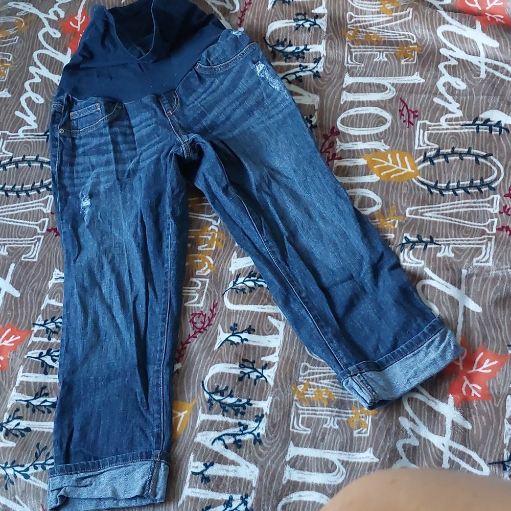 Maternity Capri Jeans